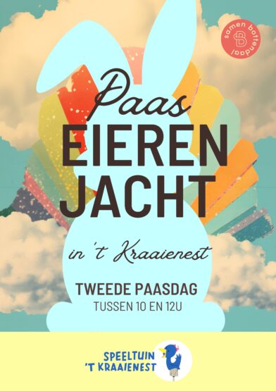 paaseierenjacht speeltuin ’t Kraaienest